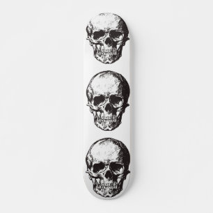 SKULLS COOLE SKATEBOARTEN SKATEBOARD