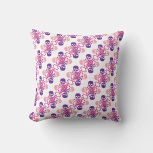 Skulls & Crossbones Patter Kissen