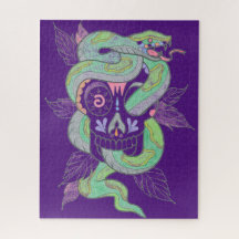 Skulls farbiger Stift IT8 Farbrätsel