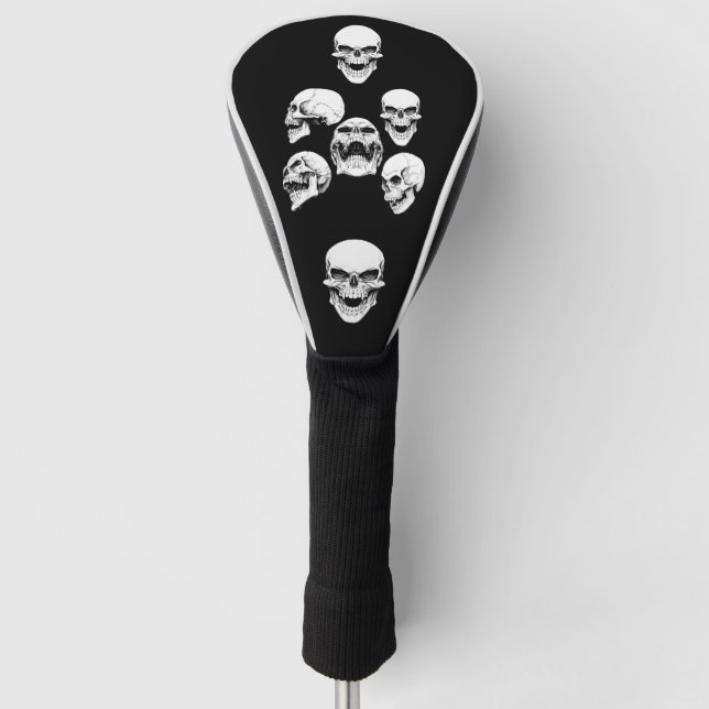 Skulls  golf headcover (Vorderseite)