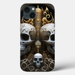 Skulls Gothic Horror Goth Surreal Art Case-Mate iPhone Hülle