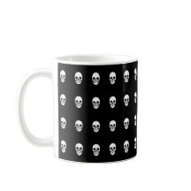 Skulls gotisch schwarz & weiß elegant