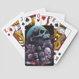 Skulls Monsters Horror Art Spielkarten