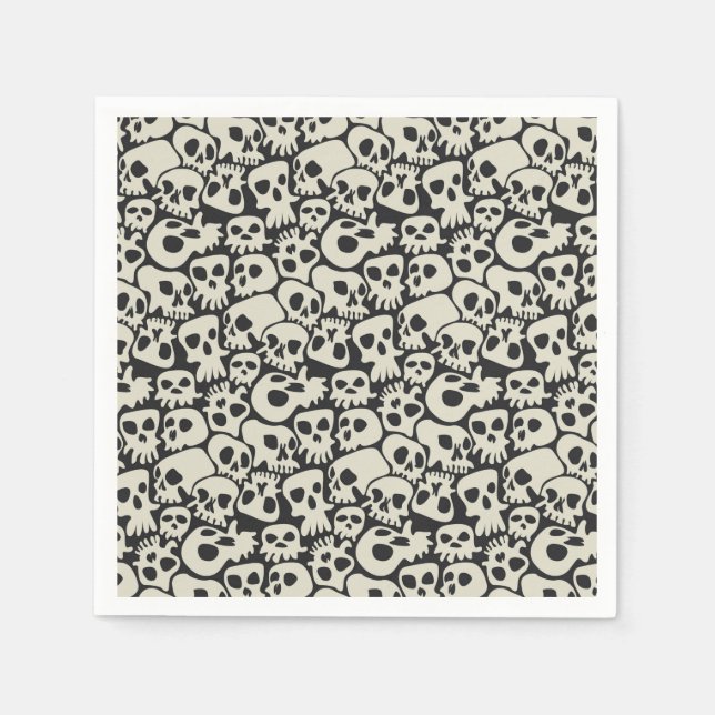 Skulls Napkins Serviette (Vorderseite)