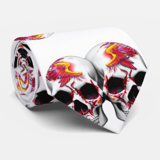 Skulls Pattern Krawatte