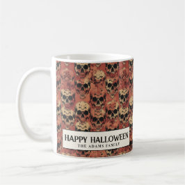 Skulls Red and Bloody Halloween Kaffeetasse