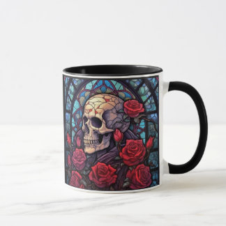 Skulls schauen nach innen Kaffee Tasse