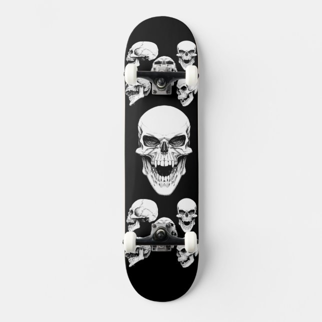 Skulls Skateboard (Vorderseite)