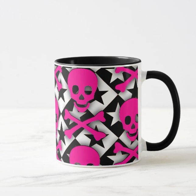 Skulls & Stars Tasse (Rechts)
