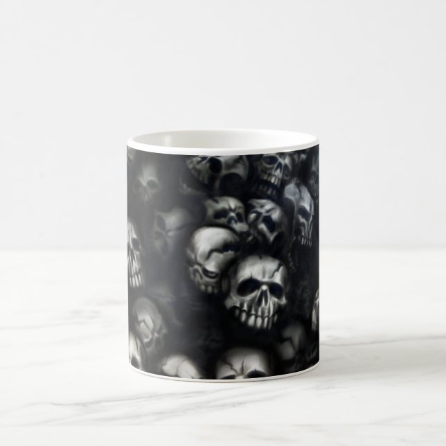 Skulls-Tasse Kaffeetasse (Mittel)