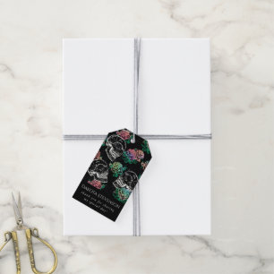 Skulls und Ombre Rose   Gothic Glam Vielen Dank Geschenkanhänger