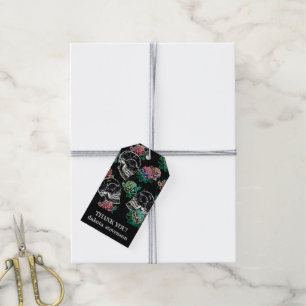 Skulls und Ombre Rose   Gothic Glam Vielen Dank Geschenkanhänger