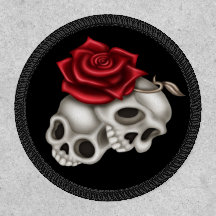 Skulls und Rote Rose