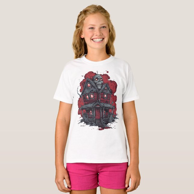 Skulltop Manor: Ein Albtraum entfesselt T-Shirt (Vorne ganz)