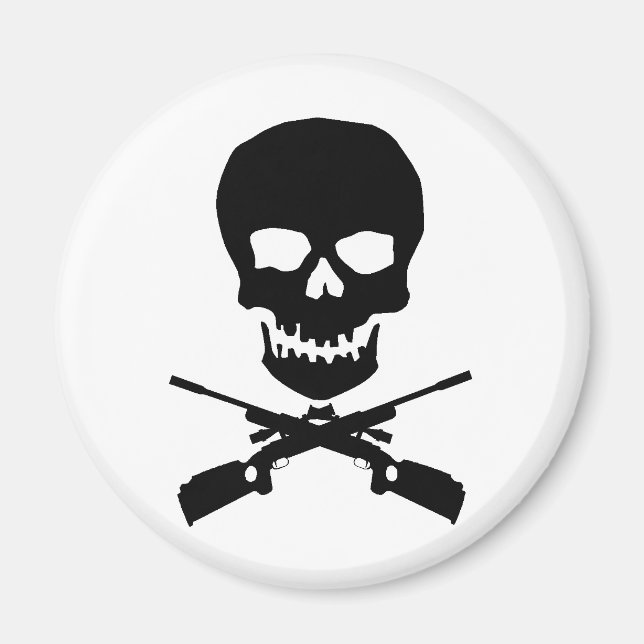 Skullxrifles Magnet (Vorne)