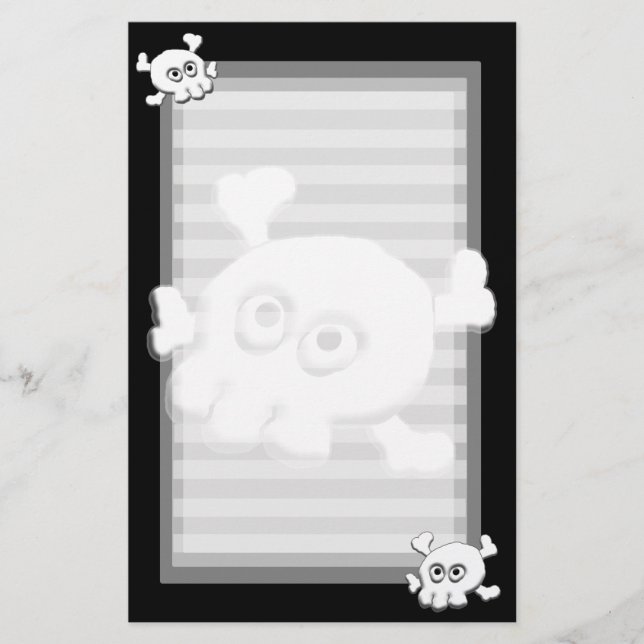 Skully Briefpapier (Vorderseite)