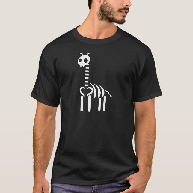 Skully die Giraffe T-Shirt (Vorderseite)