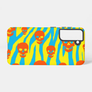 Skully Mod Zebra Samsung Galaxy Hülle