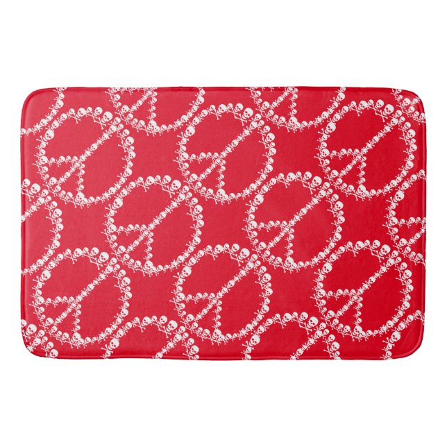 Skully Peace Badematte (Vorderseite)