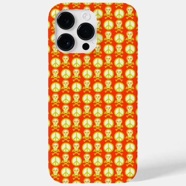 Skully Peace Case-Mate iPhone Hülle (Rückseite)