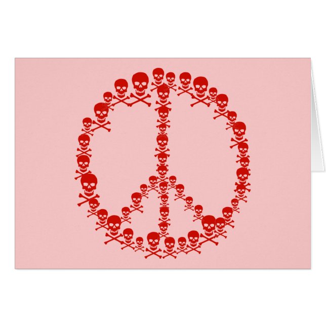 Skully Peace Sign (Vorderseite (Horizontal))