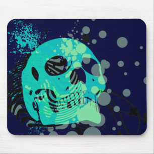 skullz. herauf mit Blasen Mousepad