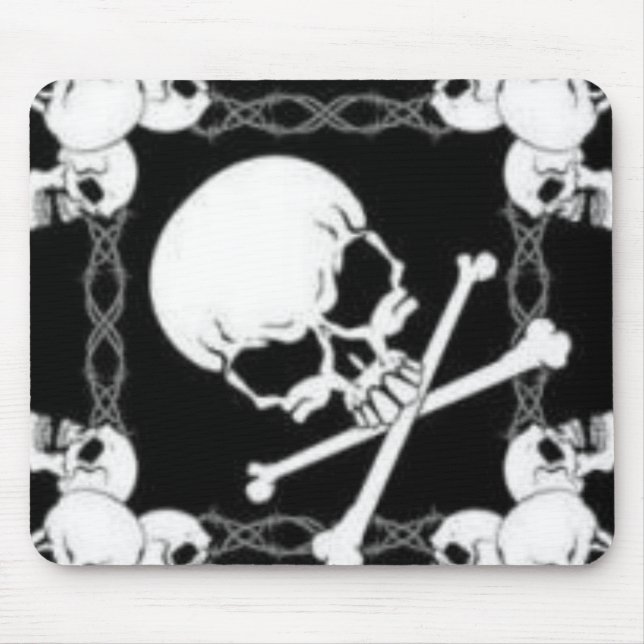 Skullz Mausunterlage Mousepad (Vorne)