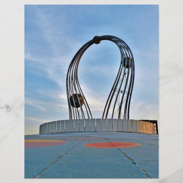 Skulptur Flyer (Vorne)