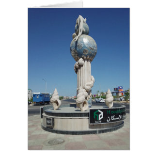 Skulptur für die Meeresbewohner