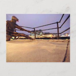 Skulptur Postkarte