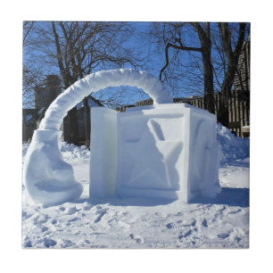 Skulptur, Quebec, Kanada Fliese