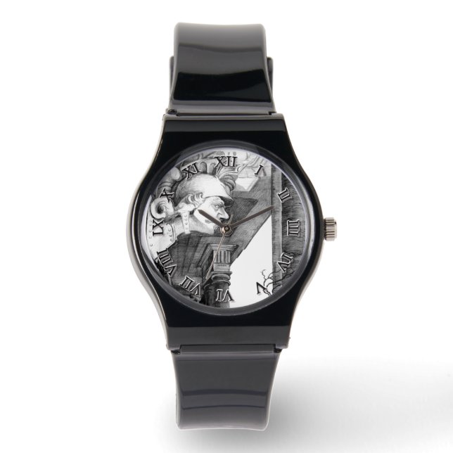 Skulptur Schloss Stift Kunst, Dichtung und Musik Armbanduhr (Vorderseite)