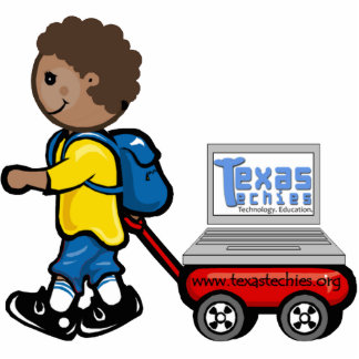 Skulptur Texas Techies Freistehende Fotoskulptur