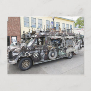 Skulptur Van Postkarte