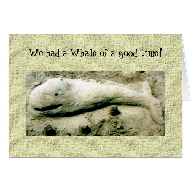 Skulptur Whale Sand (Vorderseite (Horizontal))