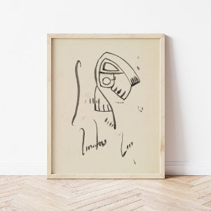 Skulpturale Studien Henri Gaudier-Brzeska Poster