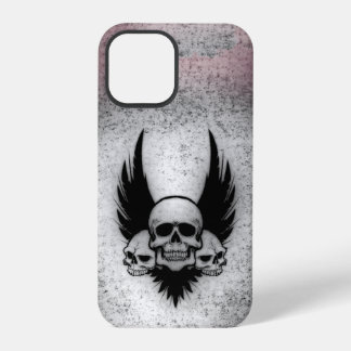 Skulpturen auf schwarzen Flügeln iPhone 12 Pro Hülle