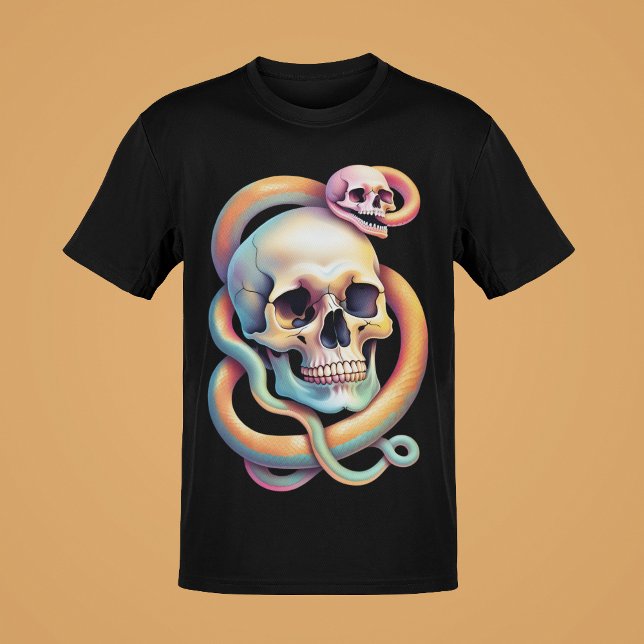 Skulpturen mit Schlangen oder Rose Farbkunstkollek T-Shirt (Von Creator hochgeladen)