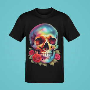 Skulpturen mit Schlangen oder Rose Farbkunstkollek T-Shirt