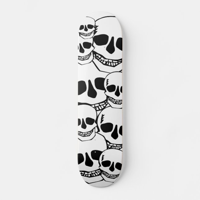 Skulpturen, schwarzes Skateboard (Vorderseite)
