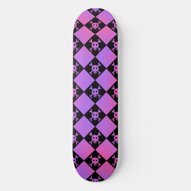 Skulpturen und Karottenskateboard Skateboard (Vorderseite)