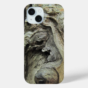 Skulpturenbild aus gestörtem Holz - iPhone-Fall Case-Mate iPhone Hülle
