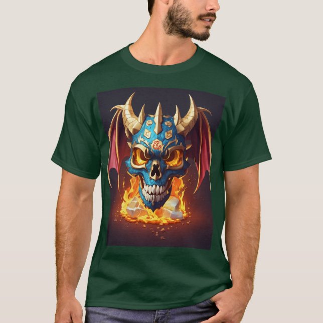 Skulpturendesign 100% Baumwolle T-Shirt (Vorderseite)