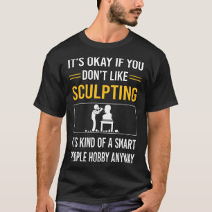 Skulpturenskulptur für intelligente Menschen T-Shirt