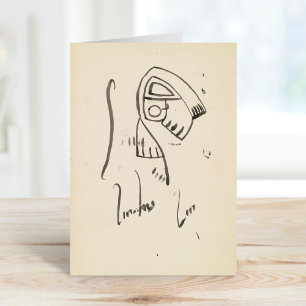 Skulpturstudien   Henri Gaudier-Brzeska Karte