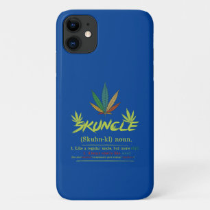Skuncle Definition Rauchen Uncle Funny Stoner Case-Mate iPhone Hülle