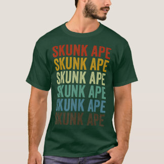 Skunk ape Stink Ape Myakka Retro T-Shirt