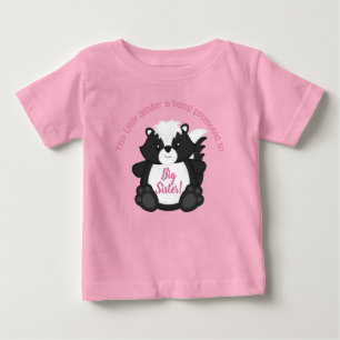 Skunk Baby Dusche Pink T-shirt