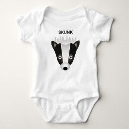 Skunk - Baby Jersey Bodysuit Baby Strampler
