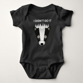 Skunk - Baby Jersey Bodysuit Baby Strampler